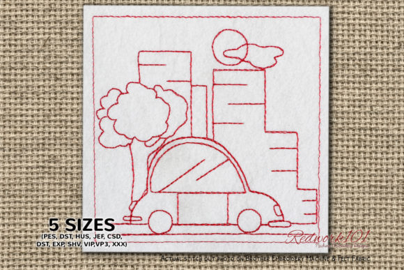 City Redwork: A Real-World Embroidery Designer’s Review