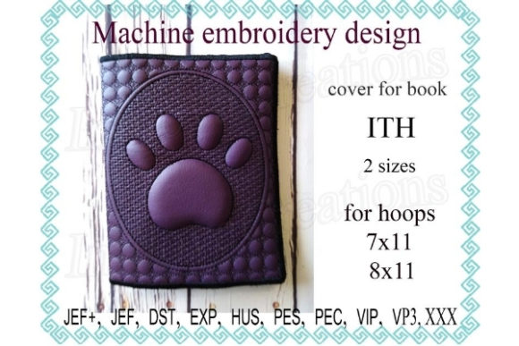 Cover for Book in the Hoop - Paw