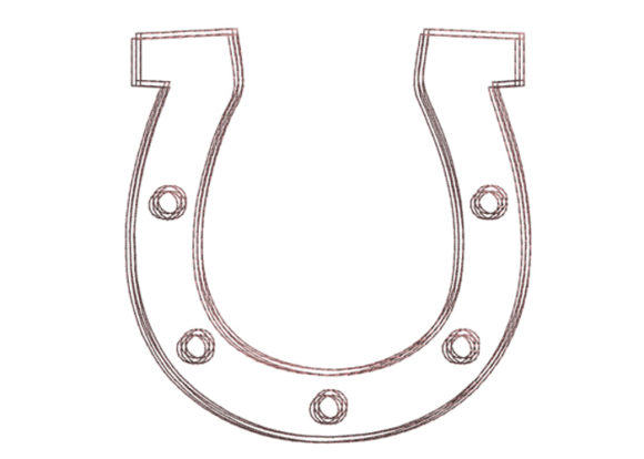 Horseshoe Scribble Stitch