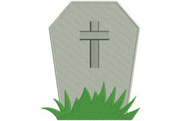 Tomb: A Thoughtful Remembrance Embroidery Design