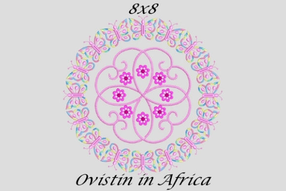 Unique Twirly Quilt Block and Flower